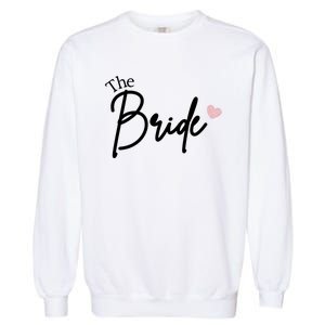 The Bride Cute Wedding Gift Garment-Dyed Sweatshirt