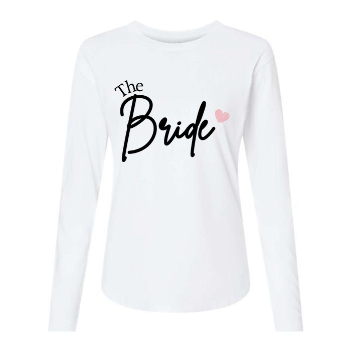 The Bride Cute Wedding Gift Womens Cotton Relaxed Long Sleeve T-Shirt