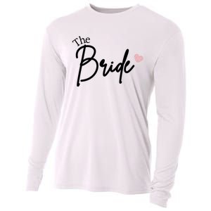 The Bride Cute Wedding Gift Cooling Performance Long Sleeve Crew