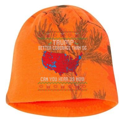 Trump Better Coverage Than 5g Kati - Camo Knit Beanie