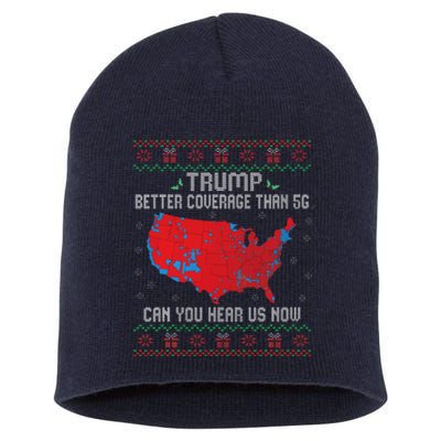 Trump Better Coverage Than 5g Short Acrylic Beanie