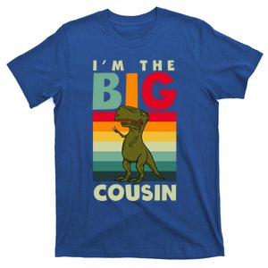 The Big Cousin Dinosaur Design Cousin Crew Gift T-Shirt