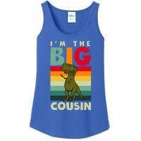 The Big Cousin Dinosaur Design Cousin Crew Gift Ladies Essential Tank