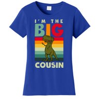 The Big Cousin Dinosaur Design Cousin Crew Gift Women's T-Shirt