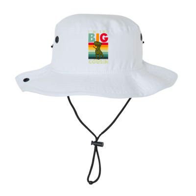 The Big Cousin Dinosaur Design Cousin Crew Gift Legacy Cool Fit Booney Bucket Hat