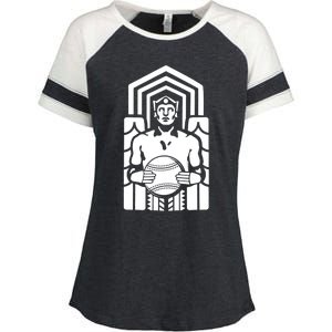 Traffic Bridge Cleveland Gift Enza Ladies Jersey Colorblock Tee