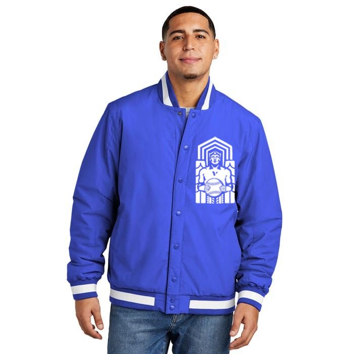 Traffic Bridge Cleveland Gift Insulated Varsity Jacket