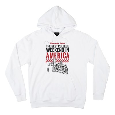 The Best College Weekend In America Bloomington Racing Club Hoodie