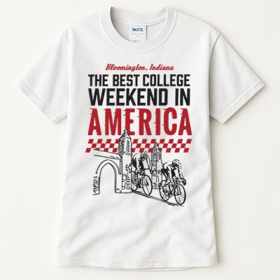 The Best College Weekend In America Bloomington Racing Club Tall T-Shirt