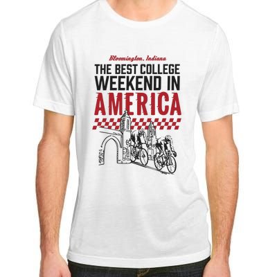 The Best College Weekend In America Bloomington Racing Club Adult ChromaSoft Performance T-Shirt