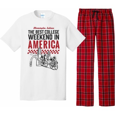 The Best College Weekend In America Bloomington Racing Club Pajama Set