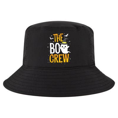 The Boo Crew Halloween Ghost Trick Treat Outfit Squad Team Cool Comfort Performance Bucket Hat