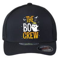 The Boo Crew Halloween Ghost Trick Treat Outfit Squad Team Flexfit Unipanel Trucker Cap