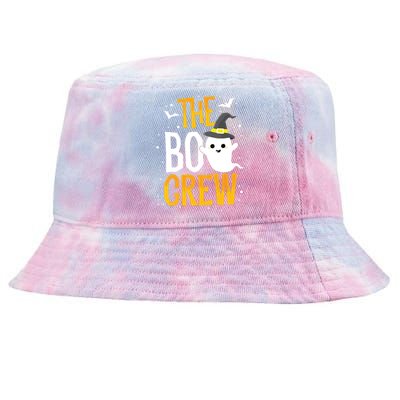 The Boo Crew Halloween Ghost Trick Treat Outfit Squad Team Tie-Dyed Bucket Hat