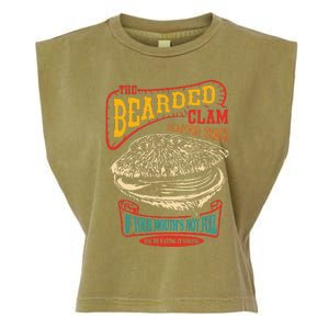 The Bearded Clam Seafood Shack Garment-Dyed Women's Muscle Tee