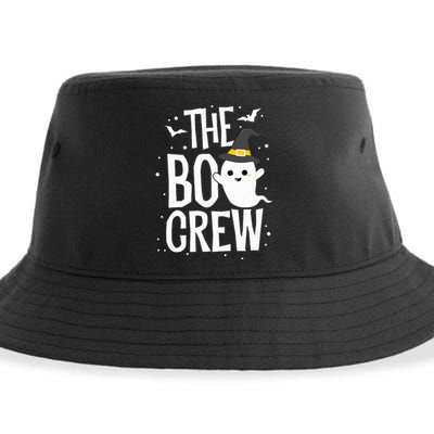 The Boo Crew Halloween Ghost Trick Treat Outfit Squad Team Sustainable Bucket Hat