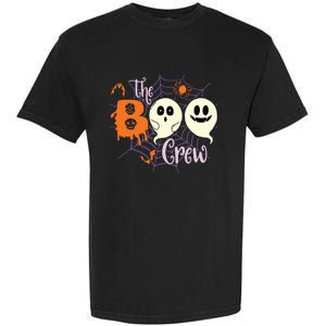 The Boo Crew Team Squad Halloween Family Matching Garment-Dyed Heavyweight T-Shirt