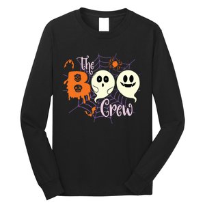 The Boo Crew Team Squad Halloween Family Matching Long Sleeve Shirt