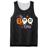 The Boo Crew Team Squad Halloween Family Matching Mesh Reversible Basketball Jersey Tank