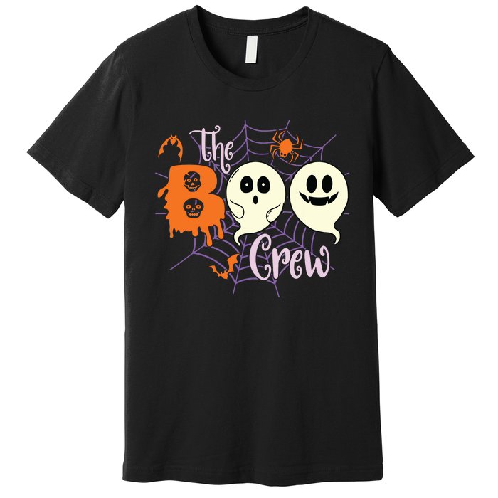 The Boo Crew Team Squad Halloween Family Matching Premium T-Shirt