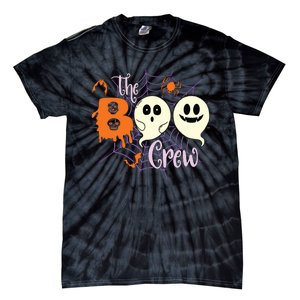 The Boo Crew Team Squad Halloween Family Matching Tie-Dye T-Shirt