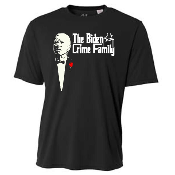 The Biden Chinese Crime Family Puppet Humor Anti Against Cooling Performance Crew T-Shirt