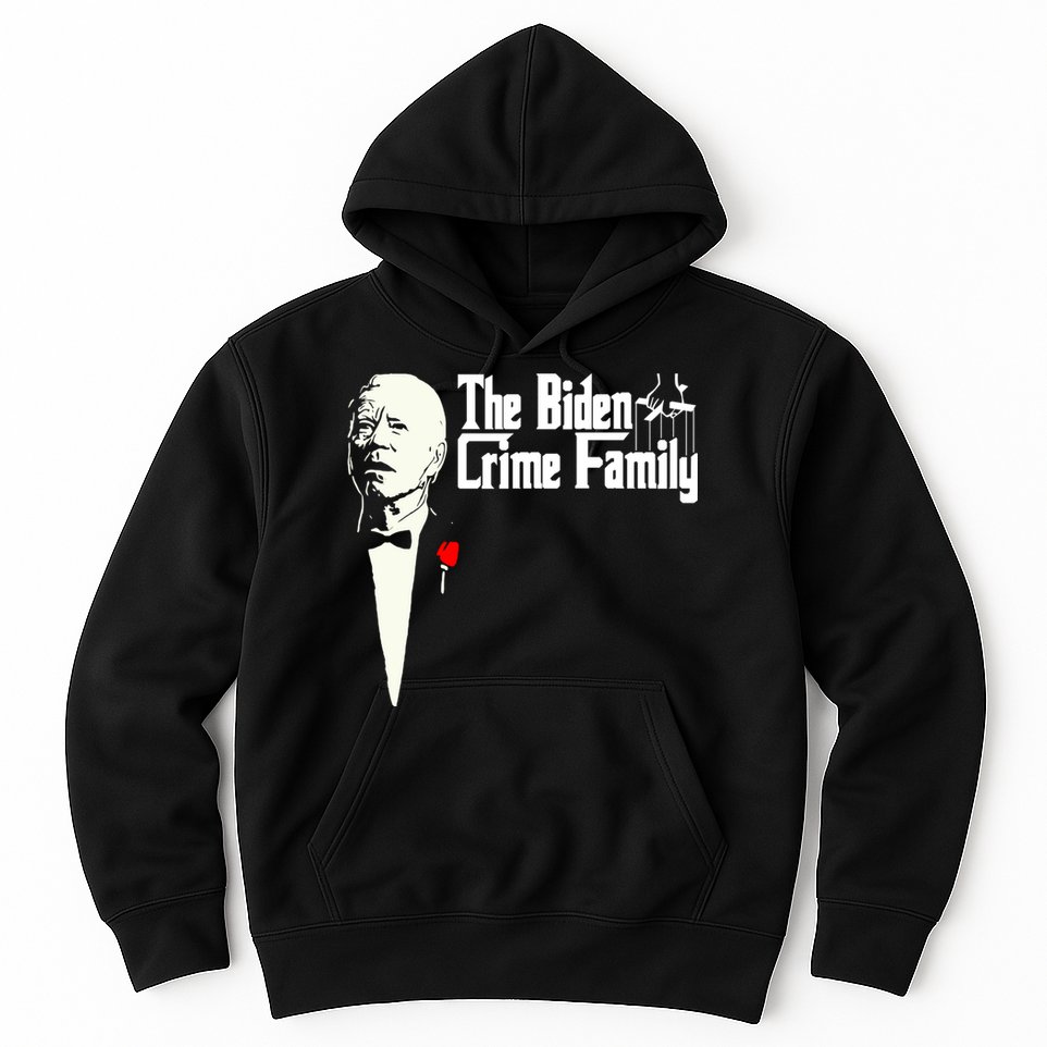 The Biden Chinese Crime Family Puppet Humor Anti Against Hoodie