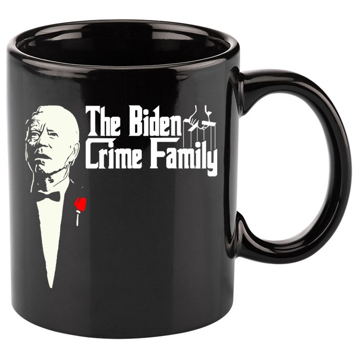 The Biden Chinese Crime Family Puppet Humor Anti Against 11oz C Handle Ceramic Mug