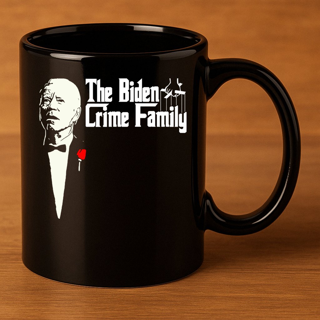 The Biden Chinese Crime Family Puppet Humor Anti Against 11oz C Handle Ceramic Mug