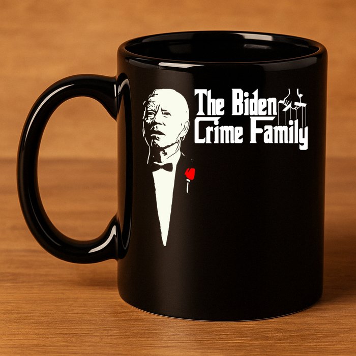 The Biden Chinese Crime Family Puppet Humor Anti Against 11oz C Handle Ceramic Mug