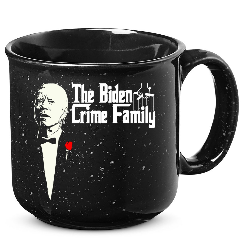 The Biden Chinese Crime Family Puppet Humor Anti Against 15oz Campfire Ceramic Mug