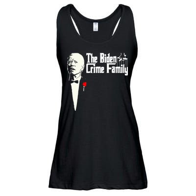 The Biden Chinese Crime Family Puppet Humor Anti Against Ladies Essential Flowy Tank