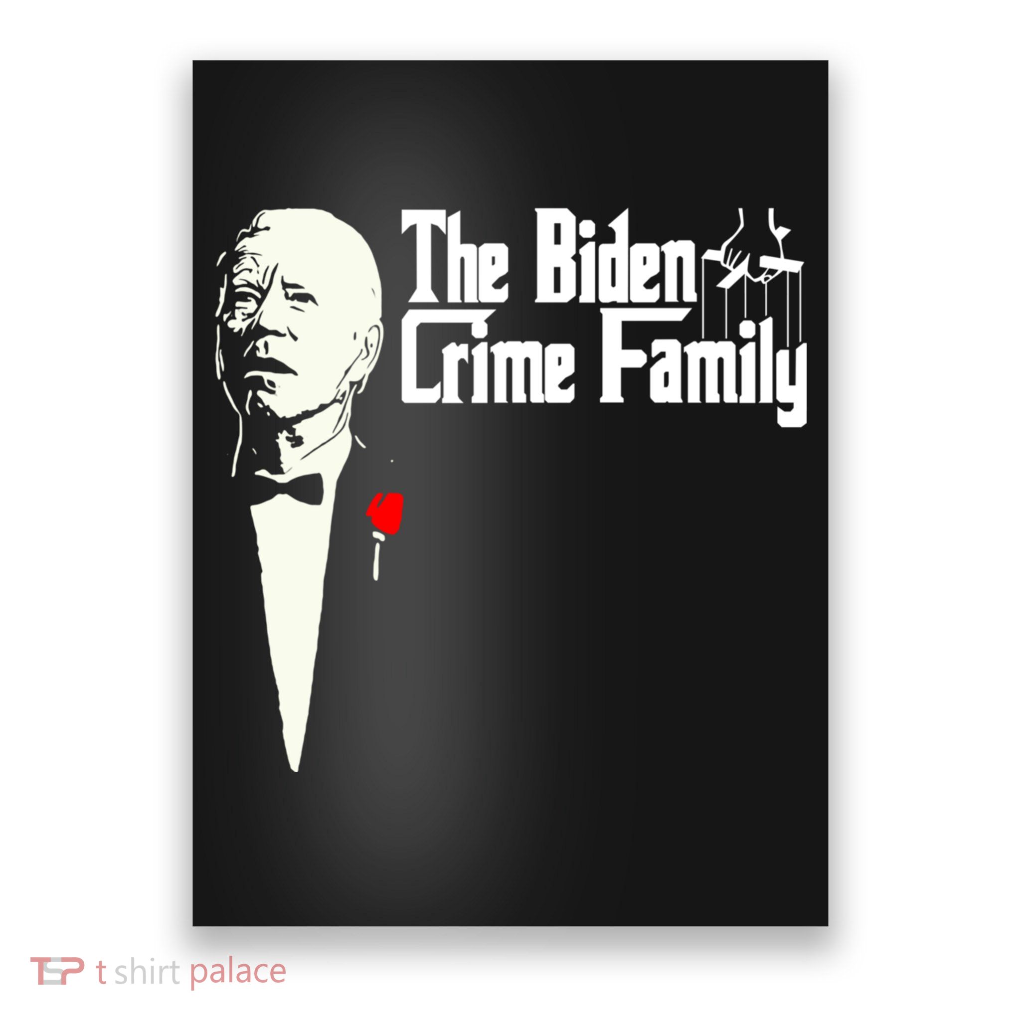 The Biden Chinese Crime Family Puppet Humor Anti Against Poster