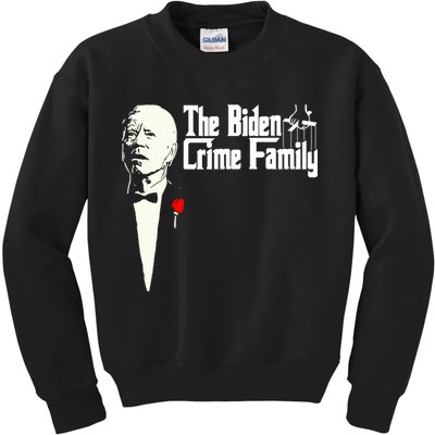 The Biden Chinese Crime Family Puppet Humor Anti Against Kids Sweatshirt
