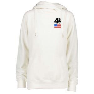 Trump Better Coverage Than 5g Can You Hear Us Now Usa Map Womens Funnel Neck Pullover Hood