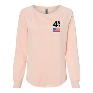 Trump Better Coverage Than 5g Can You Hear Us Now Usa Map Womens California Wash Sweatshirt