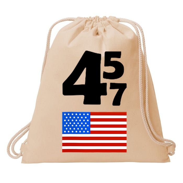 Trump Better Coverage Than 5g Can You Hear Us Now Usa Map Drawstring Bag