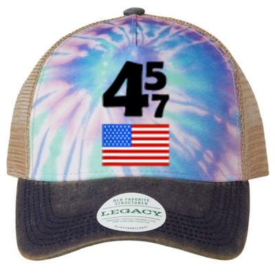 Trump Better Coverage Than 5g Can You Hear Us Now Usa Map Legacy Tie Dye Trucker Hat