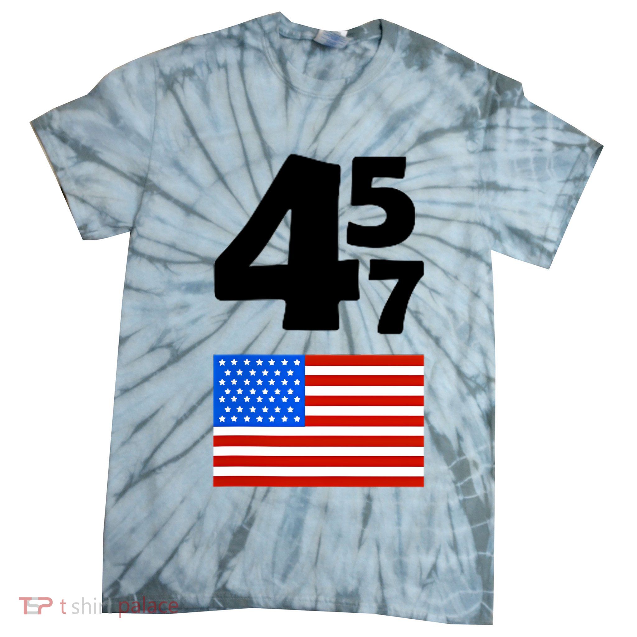 Trump Better Coverage Than 5g Can You Hear Us Now Usa Map Tie-Dye T-Shirt