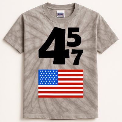 Trump Better Coverage Than 5g Can You Hear Us Now Usa Map Kids Tie-Dye T-Shirt