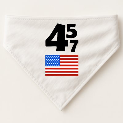 Trump Better Coverage Than 5g Can You Hear Us Now Usa Map USA-Made Doggie Bandana