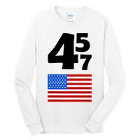 Trump Better Coverage Than 5g Can You Hear Us Now Usa Map Tall Long Sleeve T-Shirt