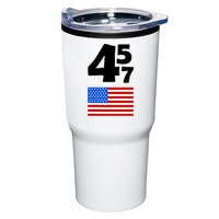 Trump Better Coverage Than 5g Can You Hear Us Now Usa Map Tumbler