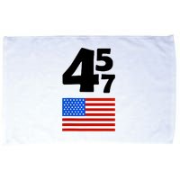 Trump Better Coverage Than 5g Can You Hear Us Now Usa Map Microfiber Hand Towel