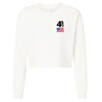 Trump Better Coverage Than 5g Can You Hear Us Now Usa Map Cropped Pullover Crew