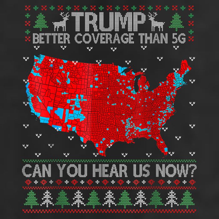 Trump Better Coverage Than 5g Can You Hear Us Now Sweater Cool Comfort Performance Bucket Hat