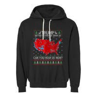Trump Better Coverage Than 5g Can You Hear Us Now Sweater Garment-Dyed Fleece Hoodie
