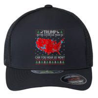 Trump Better Coverage Than 5g Can You Hear Us Now Sweater Flexfit Unipanel Trucker Cap
