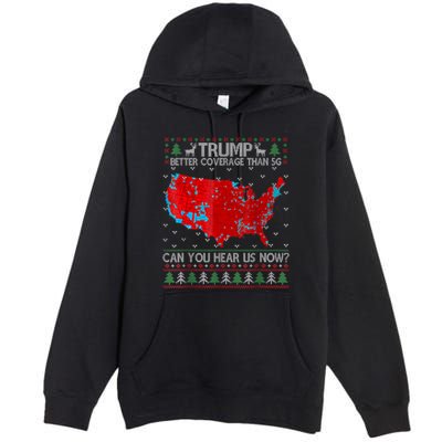 Trump Better Coverage Than 5g Can You Hear Us Now Sweater Premium Pullover Hoodie
