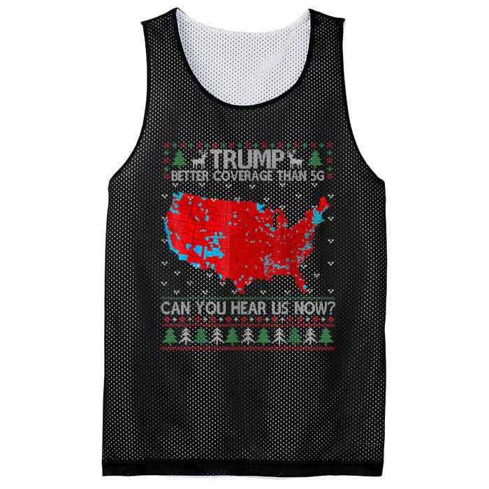 Trump Better Coverage Than 5g Can You Hear Us Now Sweater Mesh Reversible Basketball Jersey Tank